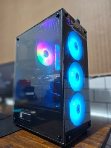 PC Gamer Xeon E5-2680 v4 + RX 580 8GB | Pronto para jogar