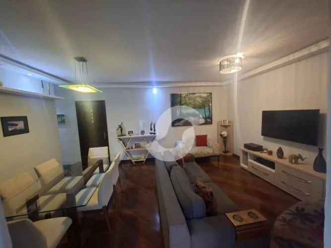 Apartamento com 3 dormitórios à venda por R$ 870.000 - Icaraí - Niterói/RJ