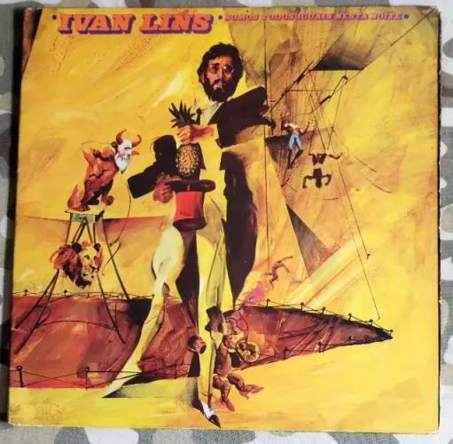 LP Vinil Ivan Lins Somos Todos Iguais Nesta Noite 1977 VG+