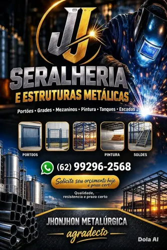 Tudo em serralheria.....