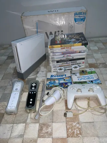 Lote Nintendo Wii coleção!