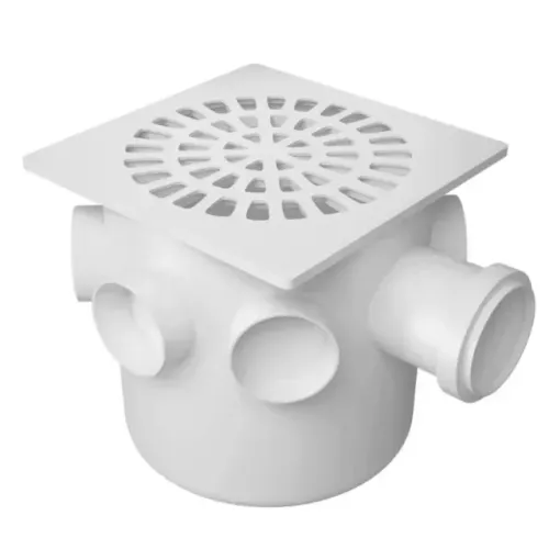 CAIXA SIFONADA 150X150X50MM QUAD BR