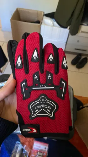 4 luvas para motoqueiro