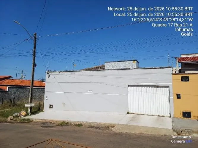 Negócio imperdível Casa no Residencial Vale Azul, Inhumas - GO, N. SN LT 19 QD 18, 3 quar