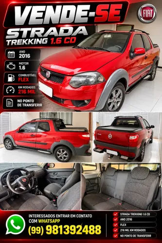 Fiat Strada Trekking 1.6 16V Flex CD 2016