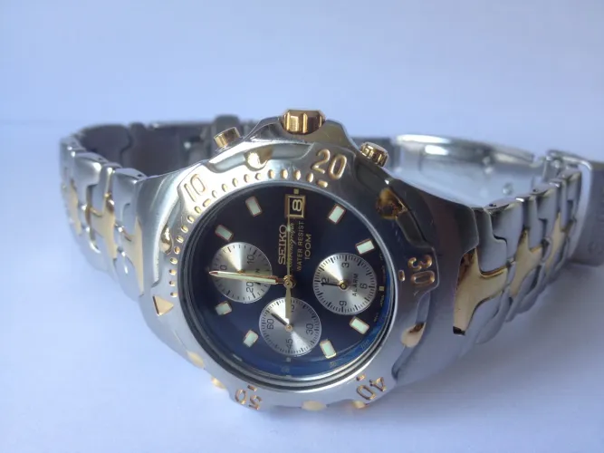 Seiko vintage cronograph, uma raridade.
