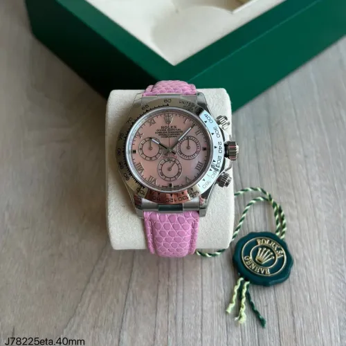 Relógio ROLEX Daytona Offlabel Rosa Romano  -ETA S/c