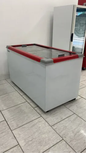 Freezer tampo de vidro