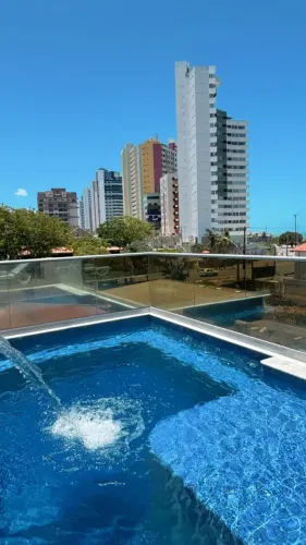 Flat Praia Calma Apartamento Mobiliado com Vista para o Mar em Ponta Negra | Natal/RN
