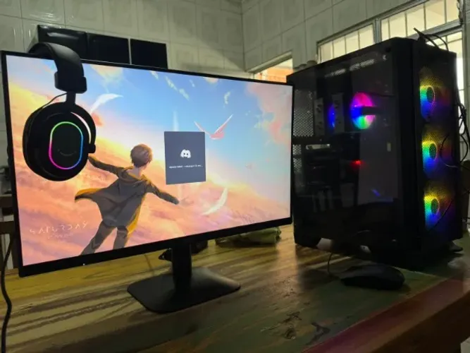 KIT PC GAMER COMPLETO PRONTO PARA JOGAR ( COM CONTROLE)