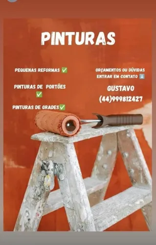 Pinturas , reformas e grades 