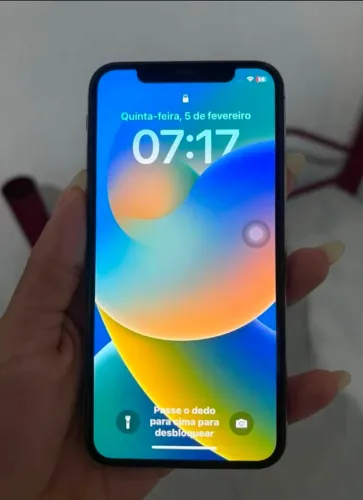 IPhone x 256gb pra vender logo trincado atrás 