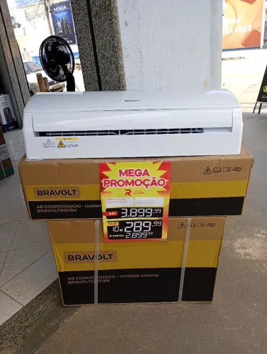 Central de ar 18 mil BTUs Inverter