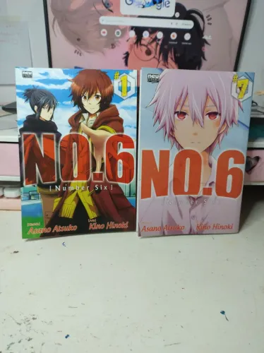 Mangas no.6 vol 1 e 7