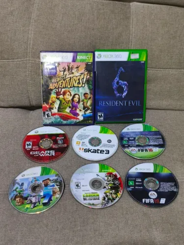 Lote jogos originais Xbox 360