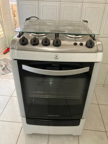 Fogão Eletrolux 127/220V GLP-Gas Encanado