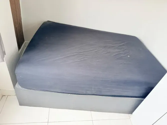 Cama Base e Colchão Mola Ensacada