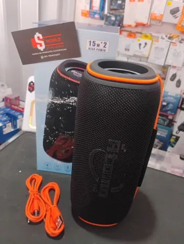 Caixinha de som bluetooth loja store world