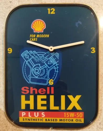 RELOGIO SHELL ANTIGO ORGINAL FUNCIONANDO