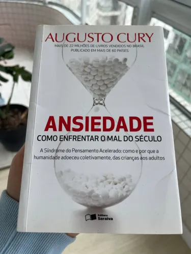Livro ansiedade como enfrentar o mal do século