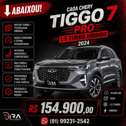 Chery Tiggo 7 Pro MAX Drive 1.5 TB (hibrido) 2024