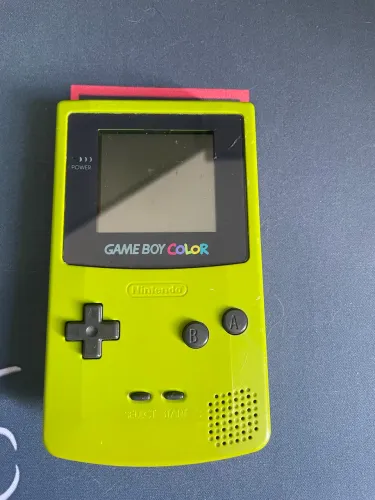 Game boy color funcionando