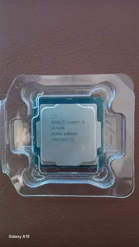 Processador Intel core i3 8100, LGA 1151