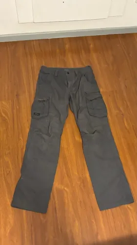 Calça Cargo Cinza Escuro Tam 40