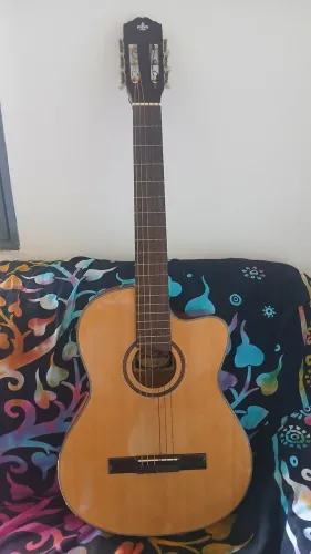 Volão Strinberg Nylon Elétrico com afinador Embutido