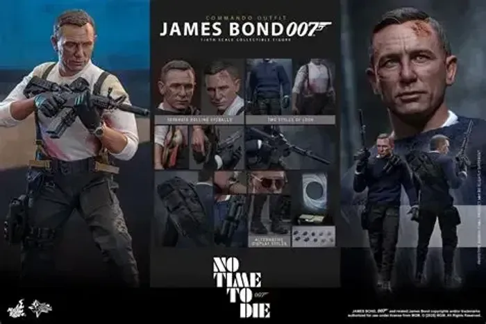Hot Toys MMS804 James Bond (Commando Outfit) 1/6