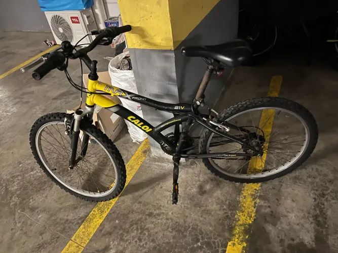 Bicicleta Aro 26" Caloi Andes Freio V-Brake 21 Marchas - Preto