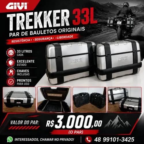 Baú Givi Trekker 33