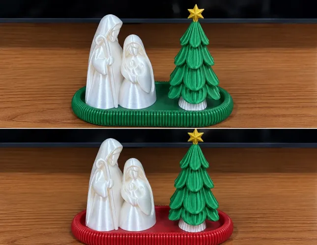 Enfeite Natal Sagrada Família