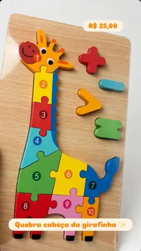 Quebra cabeça infantil