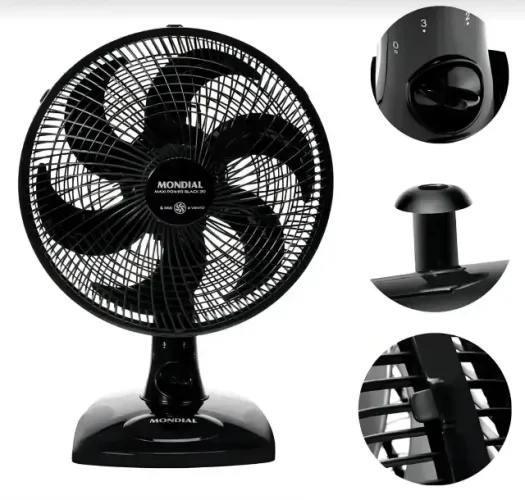 Ventilador de Mesa Mondial