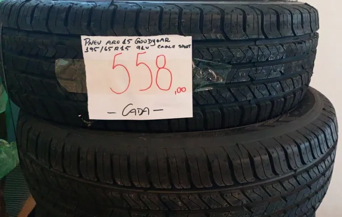 Pneu Aro 15? 195/65R15 Goodyear 91H Performance