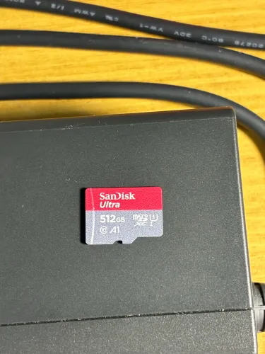 Cartão de memória 512 Gb Completo