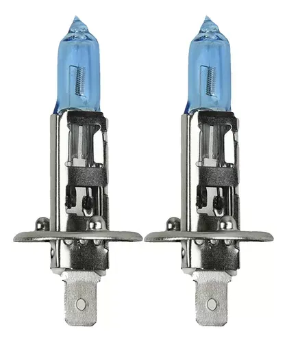 Kit 2 Lâmpadas H1 12v 100w Super Branca Universal