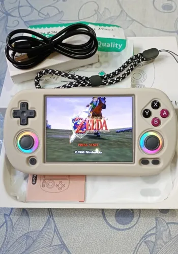 Console Portatil Retro Anbernic RG40XX H 64GB, PS1 PSP Nintendo64 NDS Dreamcast SNES GBA