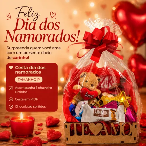 Cesta P dia dos namorados 
