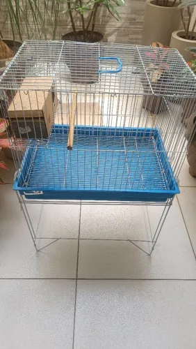 Gaiola grande para calopsita e hamster 
