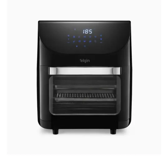 Fritadeira Air Fryer Family Oven Fry Elgin 12L, 1.900W 10 funções, Painel Digital - 110v