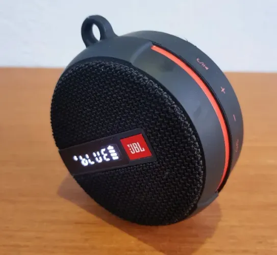 Caixa de Som Bluetooth - JBL Wind 2 com Suporte para Bicicleta e Moto