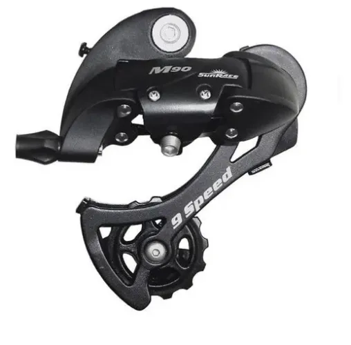 Bicicleta - Cambio Traseiro Sun Race M90 Para 9v Vai Ate 11-32 Dentes