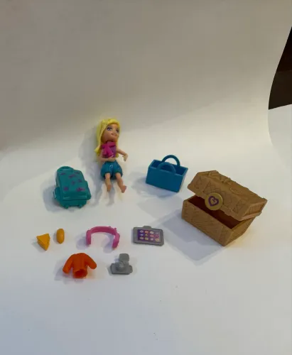 Polly pocket viagem e acessórios