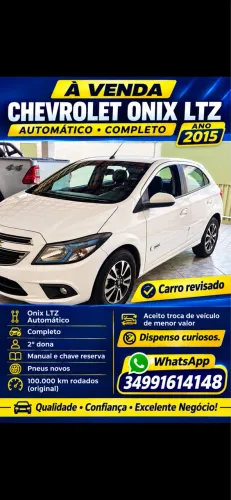 Chevrolet Onix Hatch LTZ 1.4 8V Flex Power Aut. 4P 2015