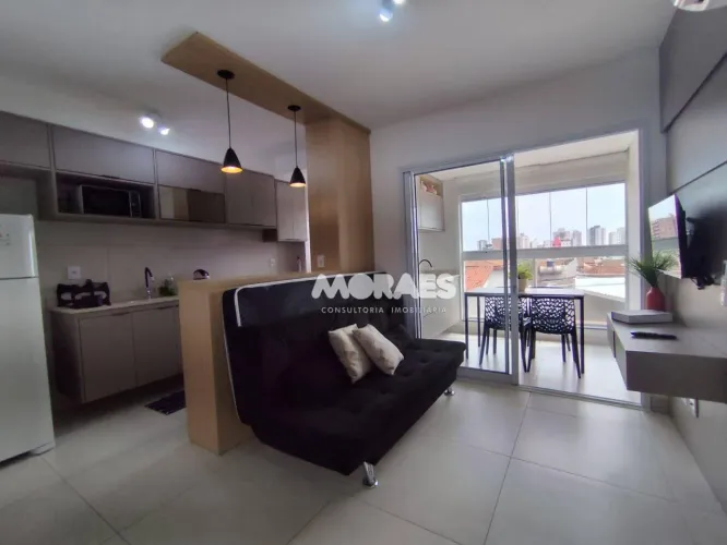 Apartamento com 1 quarto para alugar, 41 m² por R$ 3.300/mês - Edifício Red - Bauru/SP