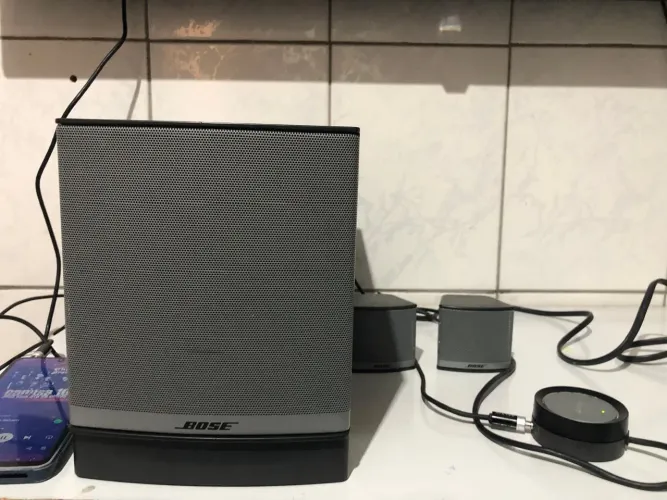Bose Companion 3 Original + Subwoofer + 2 Caixas + Controle