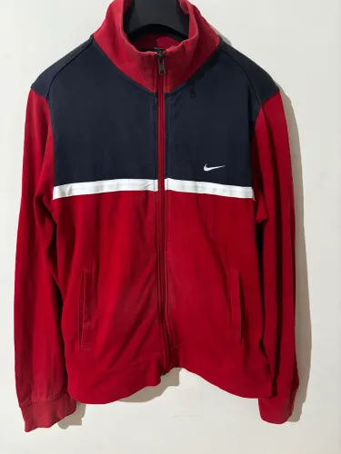 Jaqueta Masculina Vintage Noire Block Nike Original