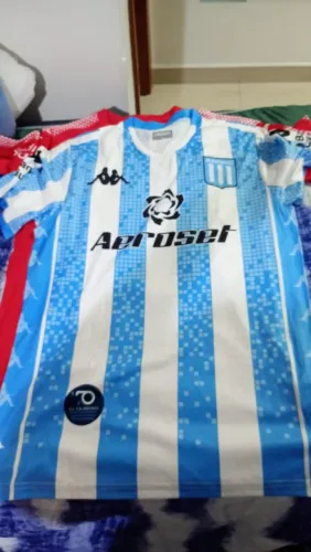 Camisa Racing Avellaneda. Modelo tailandês. Aceito trocas por camisa do flamengo.